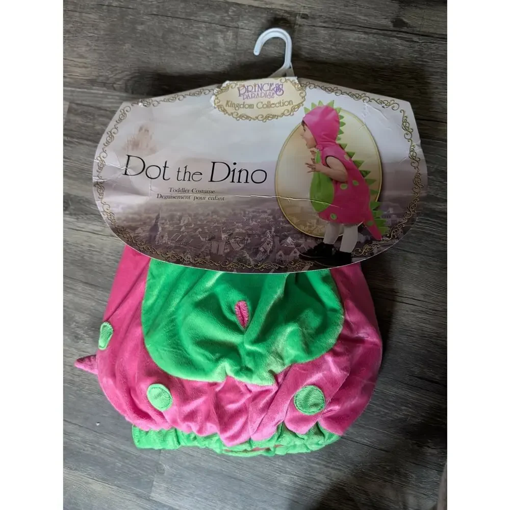Rubies Princess Paradise Dot The Dino Pink Child Halloween Costume Size 12 Month - Picture 7 of 10
